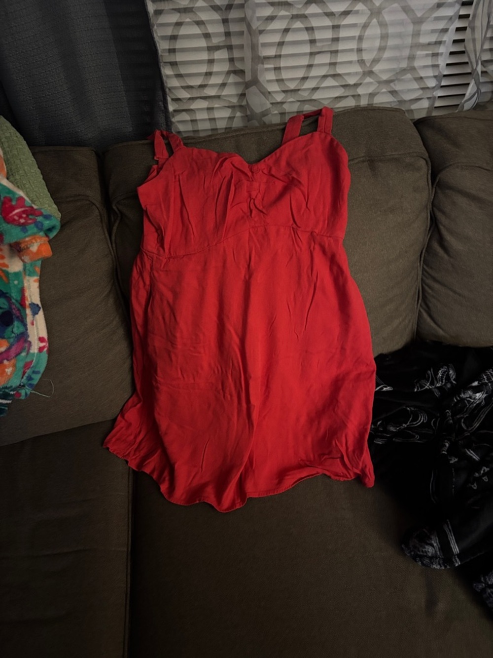 Old Navy Bright Red Tank dress